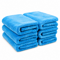 Griot's Garage 20-Unit Case 20-Pack Microfiber Plush Edgeless Towels